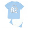 Manchester City Rico Lewis #82 Hjemmedraktsett Barn 2023-24 Kortermet (+ korte bukser)